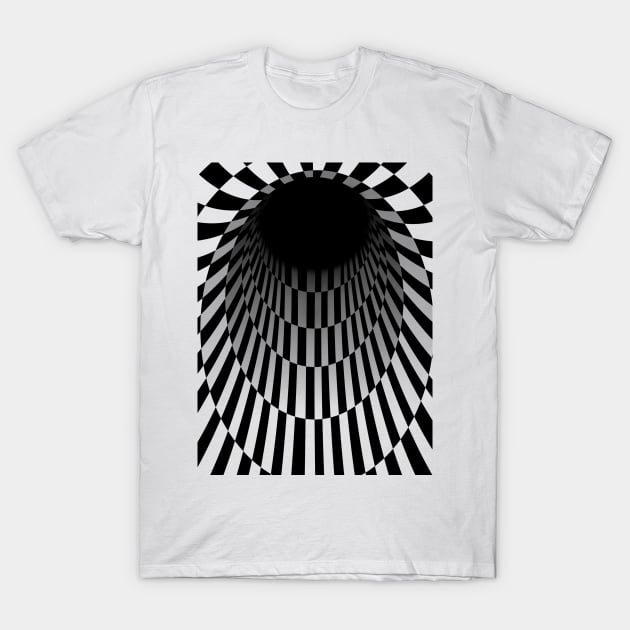 3d hole T-Shirt by bobyberto